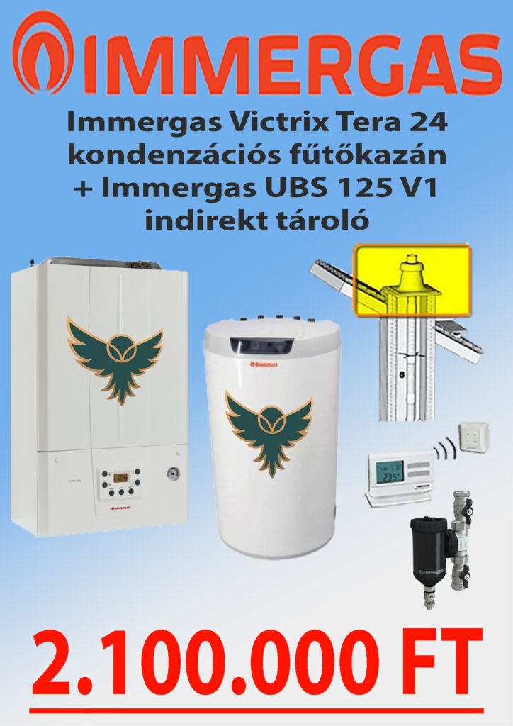 immergas victrix tera 24 kondenzációs fűtőkazán