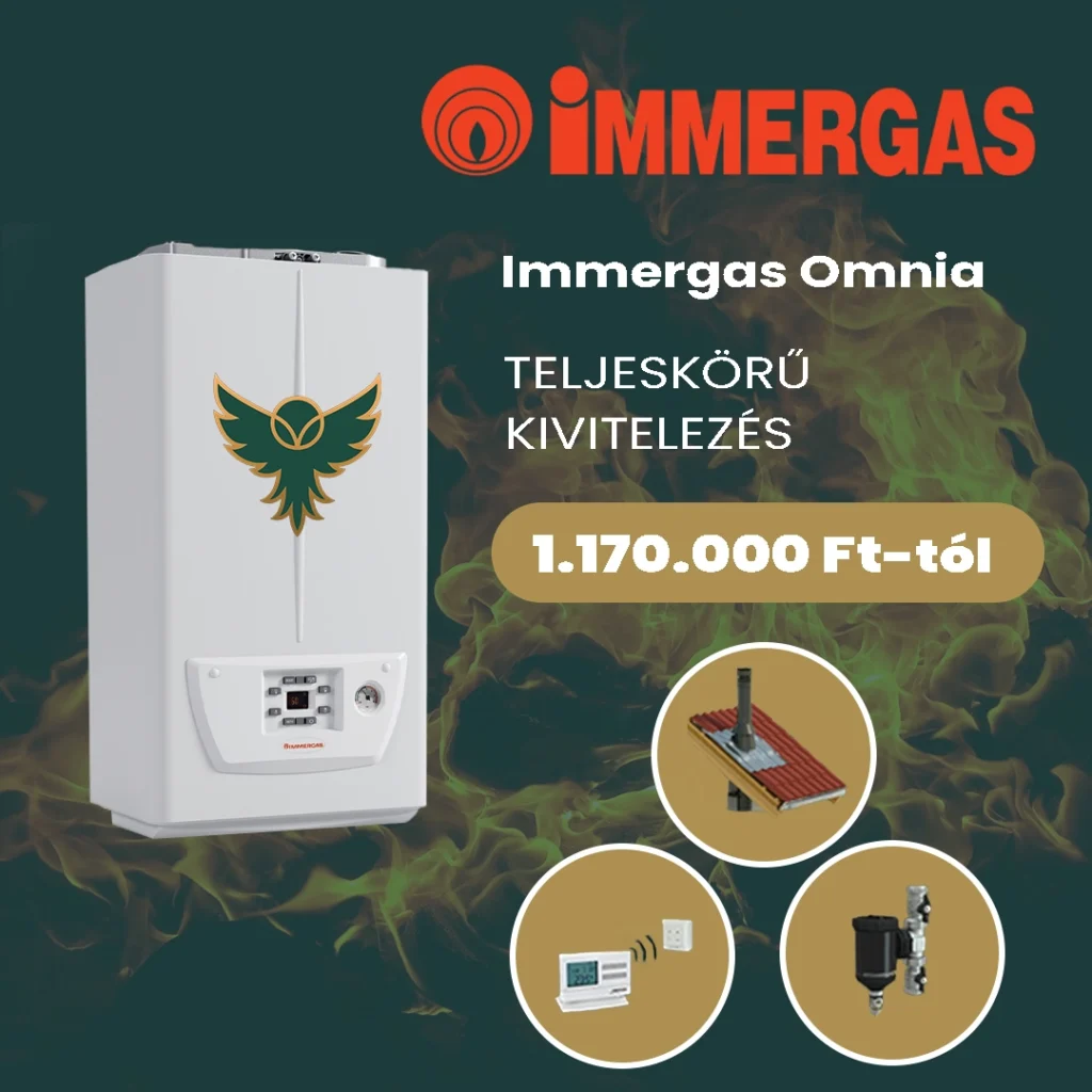Immergas Omnia kazáncsere csomagár
